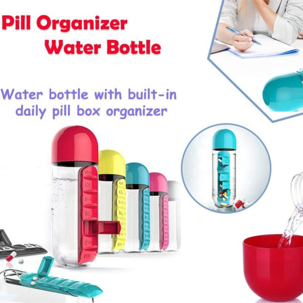 📣45%OFF-PILLBOX WATER BOTTLE