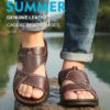 Men's Leather Casual Sandals（Freeshipping）