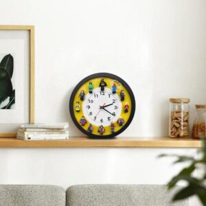 50% OFF TODAY! Wall Clock Including 12 Superheroes