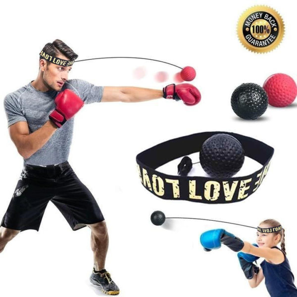 (LAST DAY PROMOTION - SAVE 50% OFF) Boxing Reflex Ball Headband - Buy 3 Get Extra 20% OFF