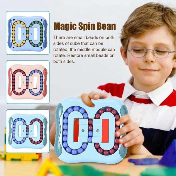 (🔥Summer Hot Sale - Save 50% OFF) Rotating Magic Bean Toy, Buy 2 Get Extra 10% OFF