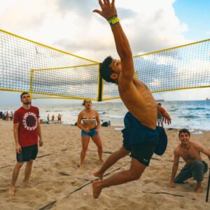 (🔥Summer Hot Sale - 50% OFF) Cross Volleyball Net, Set Up Within Minutes In Sand, Grass, Or Indoors