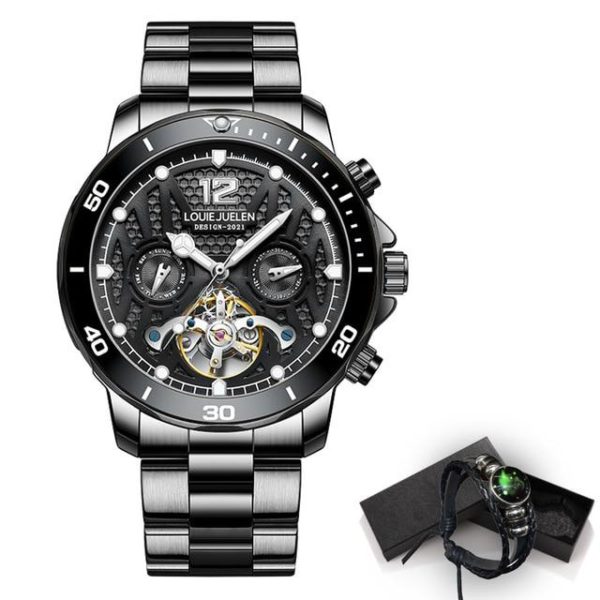 Accessories are important items to make up your luxury and prominence, especially the watch. This Mechanical watch luxury is suitable for all types of costumes. You can combine it with any style you like. Buy it now🔥🔥🔥