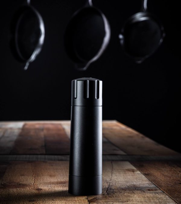 The Last Pepper Mill for Pepper Lovers- Pepper your steak in 7 cranks instead of 70.