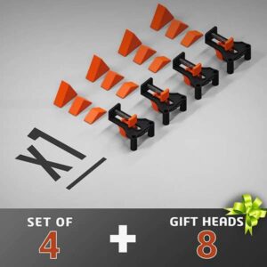 (SUMMER HOT SALE）- Clamp set (4pcs) + FREE 60° & 120° heads - Buy 2 Get Extra 10% OFF