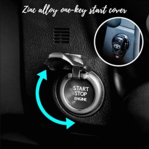 Zinc Alloy One-key Start Cover🚘Summer Sale