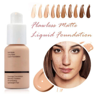 （NEW YEAR SALE 🎉 - SAVE 50% OFF!!🔥）2020 New Creative Flawless Matte Liquid Foundation - BUY 3 FREE SHIPPING!!