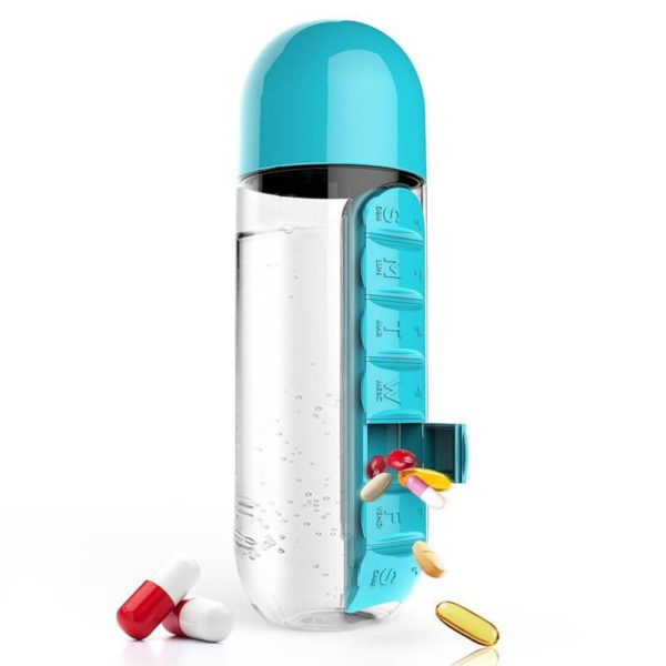 📣45%OFF-PILLBOX WATER BOTTLE