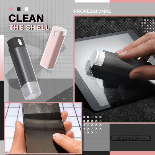 (Mother's Day Hot Sale-50% OFF) 3 in 1 Fingerprint-proof Screen Cleaner