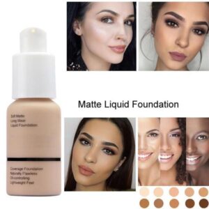 （NEW YEAR SALE 🎉 - SAVE 50% OFF!!🔥）2020 New Creative Flawless Matte Liquid Foundation - BUY 3 FREE SHIPPING!!