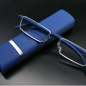 Unisex Comfy Light Half Frame Reading Glasses TR90 Resin Foldable Presbyopic Glasses