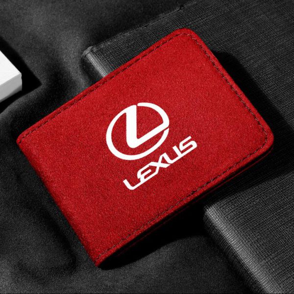 Car Driving License High-end Suede Storage Bag