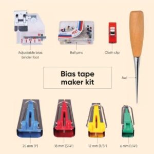 💥Early Summer Hot Sale 50% OFF💥 Bias Tape Maker Kit, Buy 2 Get Extra 10% OFF