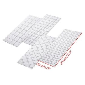 Fondant Texture Lattice Impression Mat (4pcs Set)