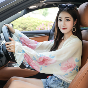 🌞SUMMER SALE - BUY 2 GET 1 FREE🌞【DRIVING/TRAVELING】CHIFFON COOL SUN-PROTECTIVE SHAWL FOR LADIES