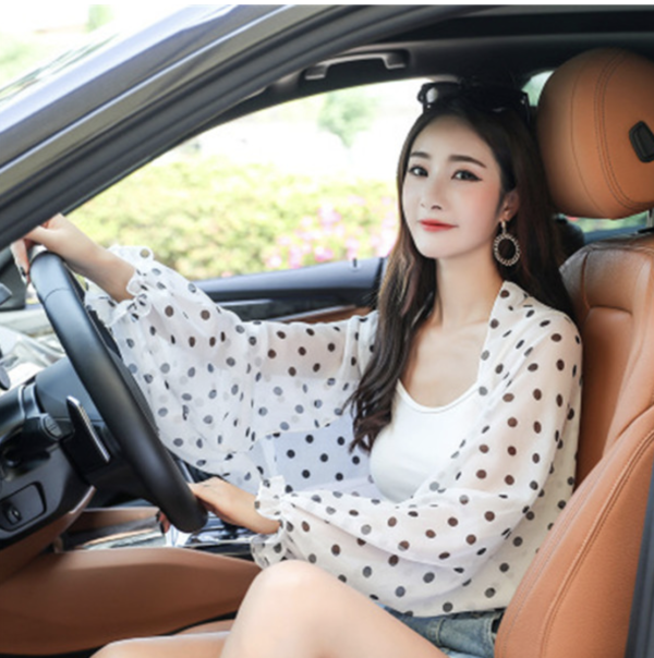 🌞SUMMER SALE - BUY 2 GET 1 FREE🌞【DRIVING/TRAVELING】CHIFFON COOL SUN-PROTECTIVE SHAWL FOR LADIES