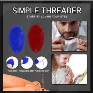 Simple threader 【3 pcs】(Applicable sewing machine)