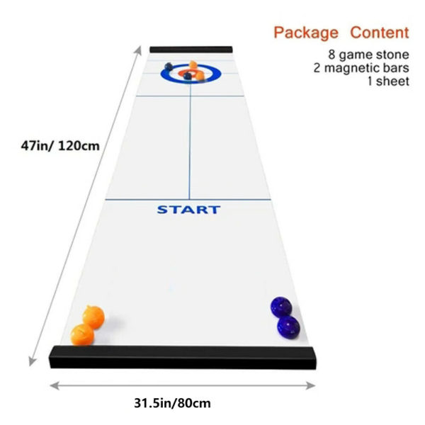 Begoodmind Tabletop Curling Game