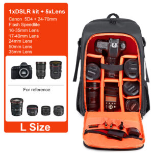 2021🔥Multifunctional travel photography bag