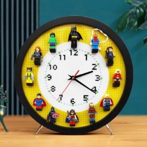 50% OFF TODAY! Wall Clock Including 12 Superheroes