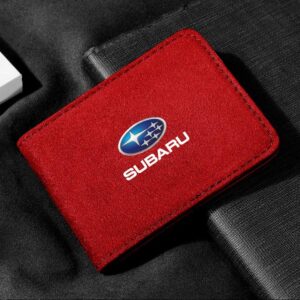 Car Driving License High-end Suede Storage Bag