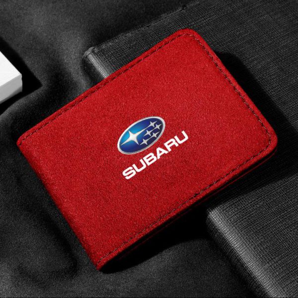 Car Driving License High-end Suede Storage Bag