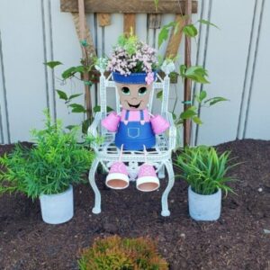 Country Kid People Planter