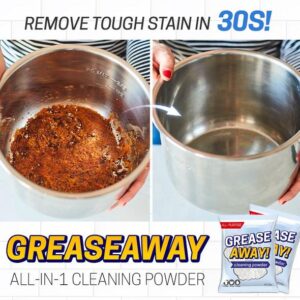 （MID-YEAR SPECIAL PROMOTION - 50% OFF）Grease Away Powder Cleaner ⚡ BUY 2 GET FREE SHIPPING!!