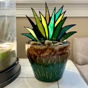 Suncatcher Stained Agave Plante-Buy More Save More