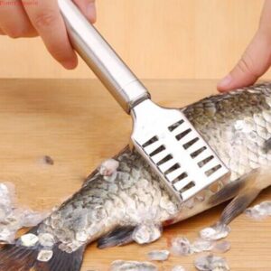 (🔥Summer Hot Sale - Save 50% OFF) Stainless Scale Remover Fish Scraper, Buy 2 Get 2 Free