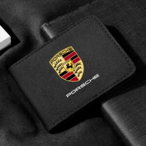 Car Driving License High-end Suede Storage Bag