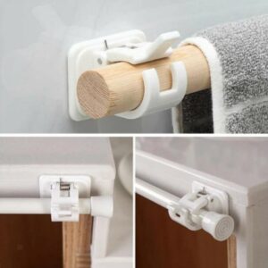 (❤️Clearance Sale 63% Off ) Nail-free Adjustable Rod Bracket Holders - Buy 2 Get Extra 20% OFF