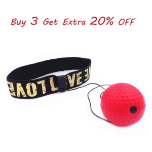 (LAST DAY PROMOTION - SAVE 50% OFF) Boxing Reflex Ball Headband - Buy 3 Get Extra 20% OFF