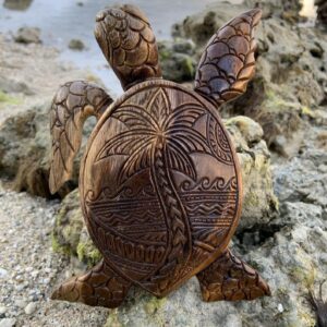 (SUMMER HOT SALE-50%OFF) Hawaiian Turtle WoodCarving-Buy 2 FREE Shipping