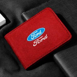 Car Driving License High-end Suede Storage Bag