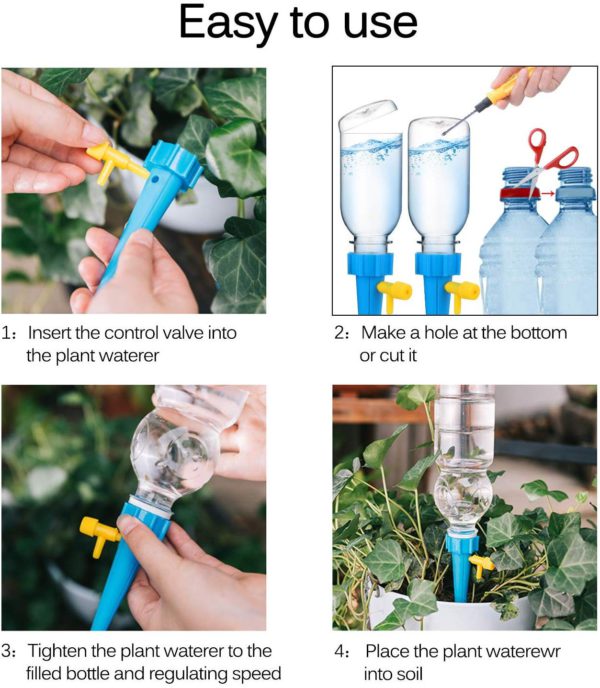 (🔥Summer Hot Sale - Save 50% OFF) Automatic Water Irrigation Control System, Suitable For Standard Bottles