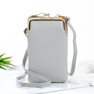 (🔥Hot Summer Sale - 50% OFF) Women Phone Bag Solid Crossbody Bag - Buy 2 Free Shipping