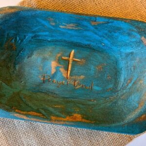 PRAYER BOWL DOUGH BOWL CROSS RELIGIOUS GIFTS