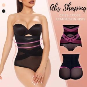 🥳SALE🎉-Cross Compression Abs Shaping Pants💅(BUY 2 GET 1 FREE)🔥