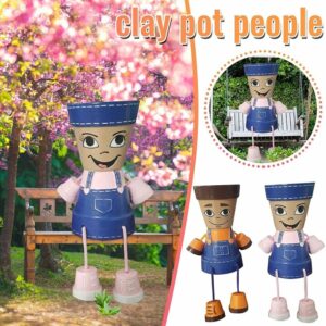 Country Kid People Planter