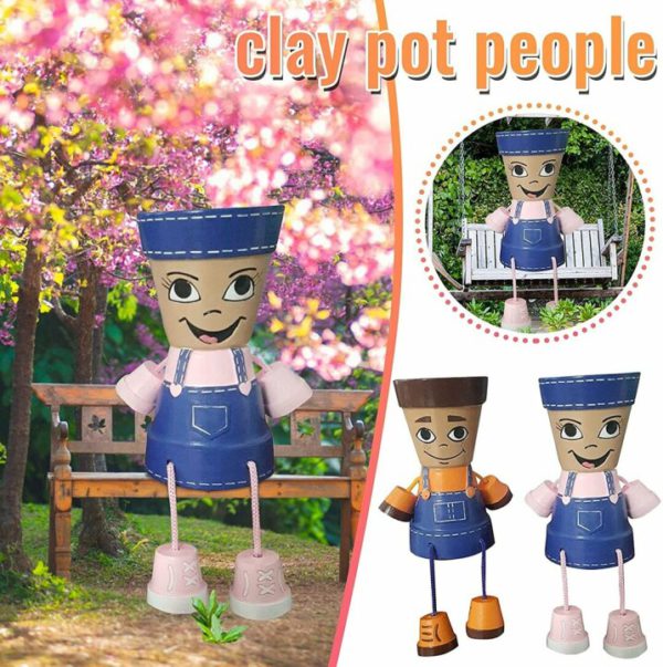 Country Kid People Planter