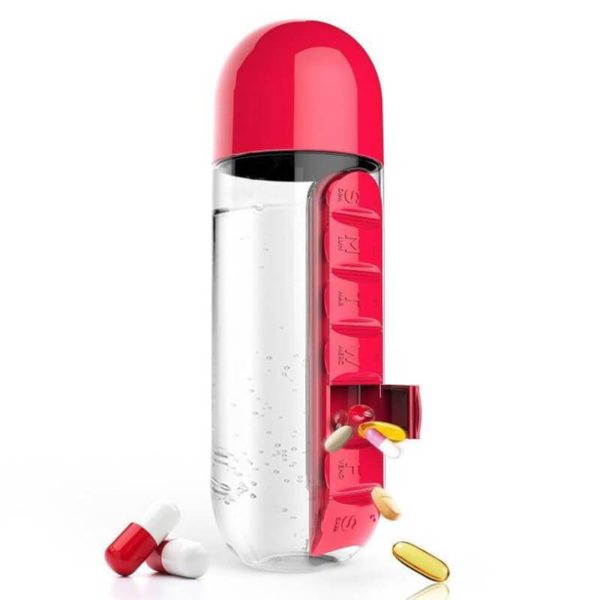 📣45%OFF-PILLBOX WATER BOTTLE