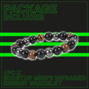 BoostUp Men's Infrared Energy Bracelet