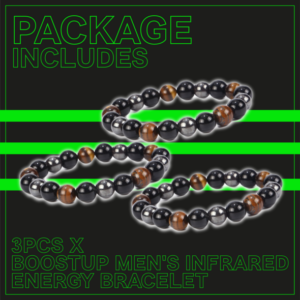 BoostUp Men's Infrared Energy Bracelet