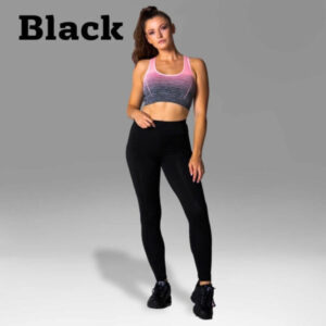 VicLeggings – High Waist Stretch Tummy Slimming Booty Lifting Solid Leggings