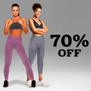 VicLeggings – High Waist Stretch Tummy Slimming Booty Lifting Solid Leggings