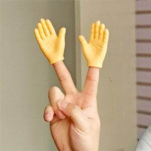 Funny Little Finger Latex Gloves Cat Massage Tool Toy