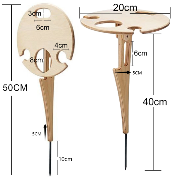 Mother's Day Gift🎁Outdoor Wine Table