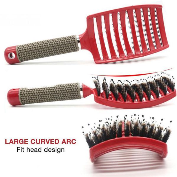 ✨BUY 1 GET 1 FREE✨ Detangler Bristle Nylon Hairbrush