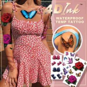 4DInk™ Waterproof Temp Tattoo (Set of 6)